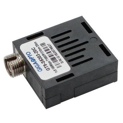 155Mbps 1x9 เครื่องรับส่งสัญญาณ BIDI SMF TX1550nm RX1310nm 20km Single SC FC ST Transceiver Module