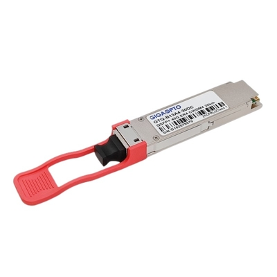 โมดูลรับส่งสัญญาณแสง DOM LC 40G ER4 Lite 30KM QSFP + 1310nm