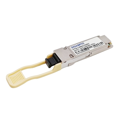 40GBASE SWDM4 QSFP + 850nm ~ 940nm MMF เครื่องรับส่งสัญญาณแสง 350m DOM Duplex LC