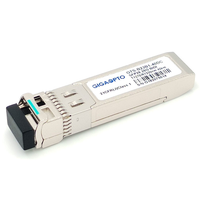 SFP28 25G เครื่องรับส่งสัญญาณออปติคอล 1270nm-TX 1330nm-RX 40km 25GBASE-BX40-U SMF LC DOM