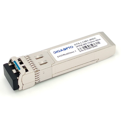 25GBASE ER SFP28 เครื่องรับส่งสัญญาณออปติคอล 1310n 40km โมดูลออปติคัล EML APD SMF LC DOM