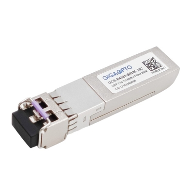 2 ไฟเบอร์ 2.488Gbps CSFP BIDI SM เครื่องรับส่งสัญญาณ 20km TX1490 RX1310 LC DOM