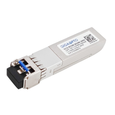 10G Compact SFP+ เครื่องรับส่งสัญญาณ Dual BIDI 20km LC DOM