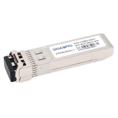 8G Fibre Channel 8GFC SFP + SW โมดูลรับส่งสัญญาณไฟเบอร์ 850nm 300m DOM LC MMF