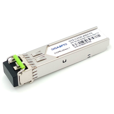 3G-SDI SFP CWDM โมดูลส่งสัญญาณเดี่ยว 1270nm-1610nm 40KM SMF LC DDM ไม่ใช่ MSA