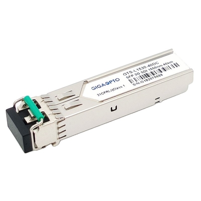 SMPTE 3G-SDI SFP 1550nm 40km โมดูลตัวรับส่งสัญญาณออปติคัล MSA DDMI