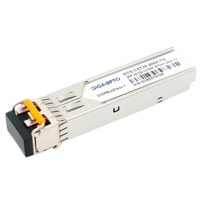 3Gbps DVI Video SFP Transceiver CWDM เครื่องส่งสัญญาณเดี่ยวไม่ใช่ MSA 1270nm 1610nm 20km SMF LC DDM