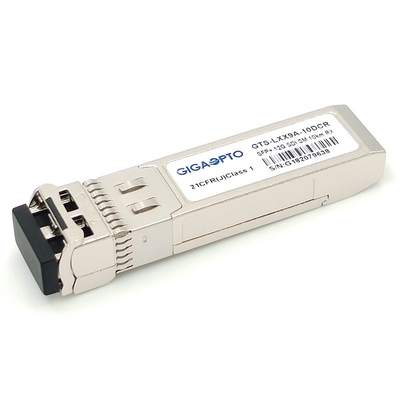 MSA 12G SDI วิดีโอ SFP 1310nm 10km โมดูลรับแสงเดียวสำหรับ 12G 6G 3G HD SD-SD