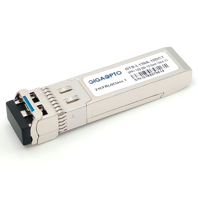 12Gb / S 1310nm 10km Video SFP Transceiver DOM LC SMF โมดูลพยาธิสภาพเครื่องส่งสัญญาณ MSA Pinout