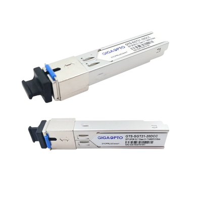TX1490nm / RX1310nm GPON OLT C + ตัวรับส่งสัญญาณ SFP สำหรับ HUAWEI MA5608T
