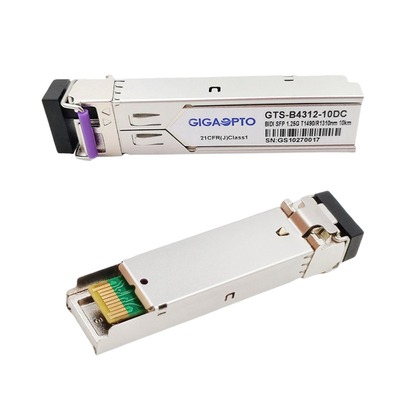 1000BASE-BX ตัวรับส่งสัญญาณ Cisco SFP BiDi TX1490nm / RX1310nm SMF 10 กม. สำหรับ GLC-BX-D