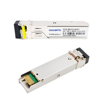1000BASE-BX GLC-BX40-D เครื่องรับส่งสัญญาณ Cisco SFP 40 กม. RX1310nm LC โมดูล SMF DOM