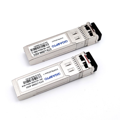 ประเภทอินเตอร์เฟสโมดูล SFP+ และประเภทเชื่อมต่อสําหรับเครือข่าย