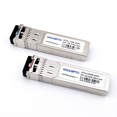 โมดูล 10G SFP Cisco การบริโภคพลังงานต่ํา 2.5W อัตราการส่งข้อมูล