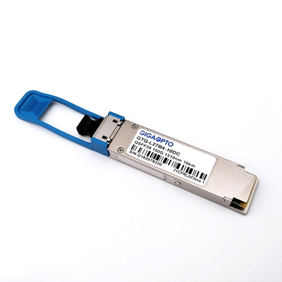 DDM สนับสนุน 100G QSFP28 Transceiver ระยะทาง 10 กม.