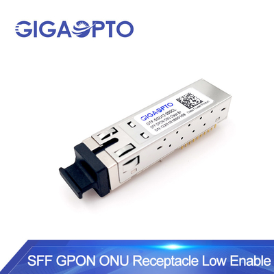 SFF GPON ONU Class B+ 1310nm-TX/Rx1490nm-RX เครื่องรับสัญญาณ 20 กม.