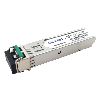 SFP 1.25G 1000BASE-EZX 1550nm 120km SMF เครื่องรับส่งสัญญาณออปติคอลโมดูล LC DOM แบบดูเพล็กซ์