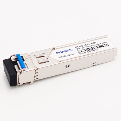 1000BASE-BX 1.25G BIDI SFP TX1310nm/RX1550nm SMF LC DOM 40km โมดูลรับสัญญาณ