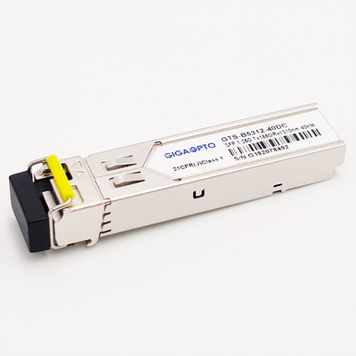 1000BASE-BX 1.25G BiDi SFP Transceiver 40km TX1550nm/RX1310nm โมดูล LC SMF DOM