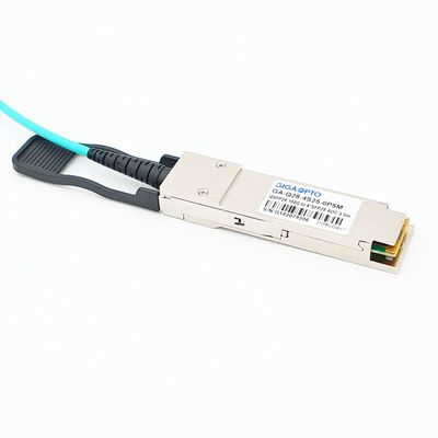Parallel Breakout Active Optical Cable 100G QSFP28 ถึง 4x25G SFP28 Fan Out AOC