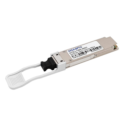 100GBASE ZR4 QSFP28 80km 1310nm DOM Duplex LC SMF โมดูลเครื่องรับส่งสัญญาณออปติคอล