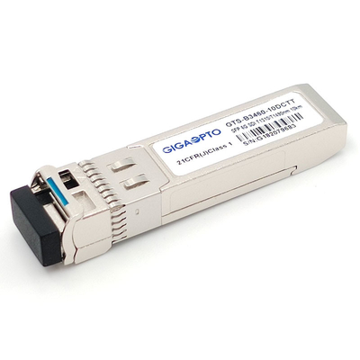 6G SDI SMPTE SFP TX1310nm TX1490nm 10km SMF BIDI LC โมดูลเครื่องส่งสัญญาณแบบคู่ Non-MSA