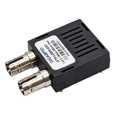 0 ~ 1Mbps 1x9 ตัวรับส่งสัญญาณออปติคอล 850nm MMF 2km โมดูลตัวรับส่งสัญญาณ TTL LVTTL เพล็กซ์ SC FC ST