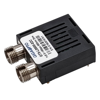 0 ~ 1Mbps 1x9 ตัวรับส่งสัญญาณออปติคอล 850nm MMF 2km โมดูลตัวรับส่งสัญญาณ TTL LVTTL เพล็กซ์ SC FC ST