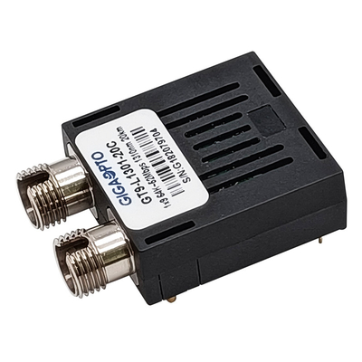 64K ~ 52Mbps 1x9 ตัวรับส่งสัญญาณแสง 1310nm SMF 20km เพล็กซ์ SC FC ST โมดูลตัวรับส่งสัญญาณโหมดเดียว