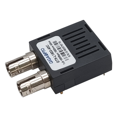 155Mbps 1x9 ตัวรับส่งสัญญาณแสง 40km SMF 1550nm ดูเพล็กซ์ SC FC ST โมดูลตัวรับส่งสัญญาณ LVPECL PECL