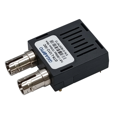 1.25Gbps Single Fiber 1x9 Optical Transceiver Module SMF 1310nm 10km ดูเพล็กซ์ SC FC ST LVPECL PECL