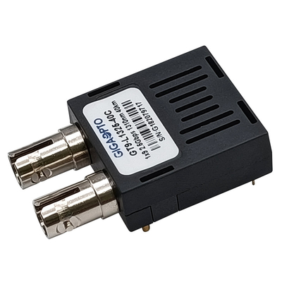 2.5Gbps 1x9 ตัวรับส่งสัญญาณออปติคอล 1310nm SMF 40km โมดูลตัวรับส่งสัญญาณโหมดเดียวดูเพล็กซ์ SC FC ST