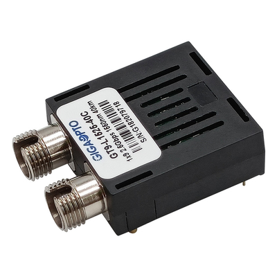 2.5Gbps 1x9 ตัวรับส่งสัญญาณ 1550nm SMF 40km โหมดเดียวดูเพล็กซ์ SC FC ST Transceiver Module