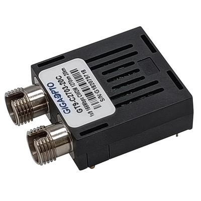 1x9 155Mbps CWDM 1270nm 1610nm 20km ดูเพล็กซ์ SC ST FC SMF โมดูลรับส่งสัญญาณ