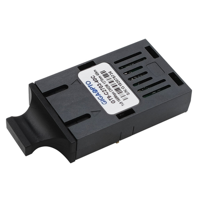 155Mbps 1x9 เครื่องรับส่งสัญญาณออปติคอล CWDM 1270nm 1610nm 40km Duplex SC ST FC SMF โมดูลเครื่องรับส่งสัญญาณ