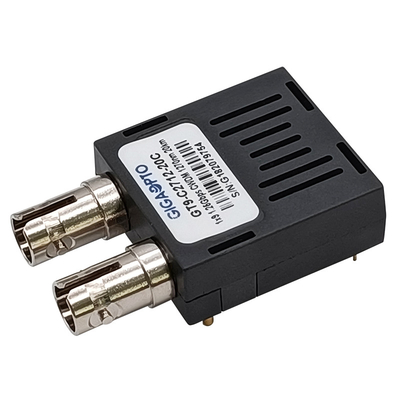 CWDM 1x9 ตัวรับส่งสัญญาณ 1.25Gbps 1270nm 1610nm 20km เพล็กซ์ SC ST FC SMF PECL LVPECL โมดูลตัวรับส่งสัญญาณ