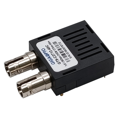 40km 1x9 ตัวรับส่งสัญญาณออปติคอล 1.25Gbps CWDM 1270nm 1610nm SMF Duplex SC ST FC Transceiver โมดูล