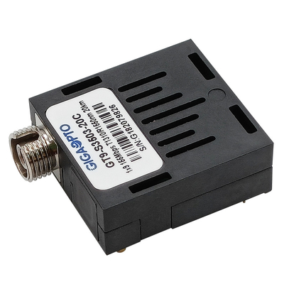 ไฟเบอร์เดี่ยว 1x9 ตัวรับส่งสัญญาณ 155Mbps BIDI TX1310nm RX1550nm 20km SMF โมดูลตัวรับส่งสัญญาณ Single SC FC ST