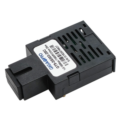 155Mbps 1x9 เครื่องรับส่งสัญญาณ BIDI SMF TX1550nm RX1310nm 20km Single SC FC ST Transceiver Module