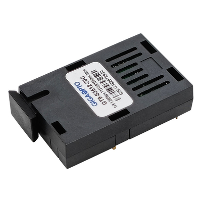 1.25Gbps 1x9 ตัวรับส่งสัญญาณออปติคอล BIDI TX1310nm RX1550nm SMF 20km SC FC ST Transceiver โมดูล