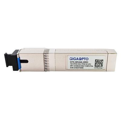10G EPON SFP โมดูล ONU SFP + Symmetric PR30 TX1270nm 10.3G RX1577nm 10.3G SC UPC โมดูลรับส่งสัญญาณ