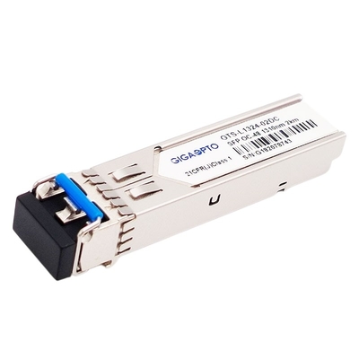 OC-48 / STM-16 SR-1 โมดูลรับส่งสัญญาณแสงอื่น ๆ 2.5Gbps SFP 1310nm 2km DOM Duplex LC SMF เครื่องรับส่งสัญญาณแสง