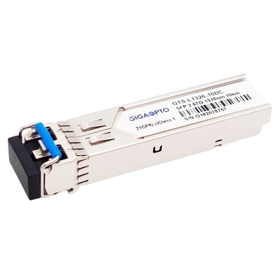 SFP 2G BASE LW ตัวรับส่งสัญญาณไฟเบอร์ 1310nm 10km SMF DOM โมดูลดูเพล็กซ์ LC