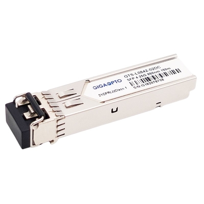 850nm 150m โมดูลส่งสัญญาณออปติคอล SFP MMF ดูเพล็กซ์ LC DOM โมดูลรับส่งสัญญาณแสง 4G Fibre Channel