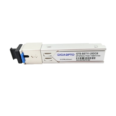 SC DDM SMF SFP โมดูล EPON OLT PX20+ 1.25G TX1490nm RX1310nm 20km