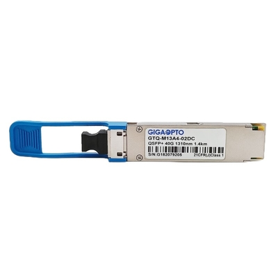 40GBASE PSM IR4 1310nm 1.4km QSFP MTP MPO 12 SMF โมดูลเครื่องรับส่งสัญญาณแสง