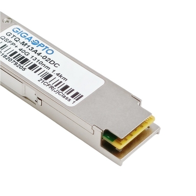 40GBASE PSM IR4 1310nm 1.4km QSFP MTP MPO 12 SMF โมดูลเครื่องรับส่งสัญญาณแสง