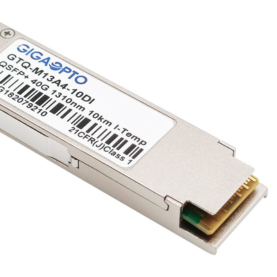 QSFP+ SMF 40GBASE PSM4 4x10G 10km 1310nm MTP MPO-12 DOM อุตสาหกรรม