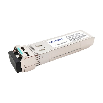 10Gbps SFP + CWDM LR 1270 1610nm โมดูลเครื่องรับส่งสัญญาณแสง SMF 10km LC DOM