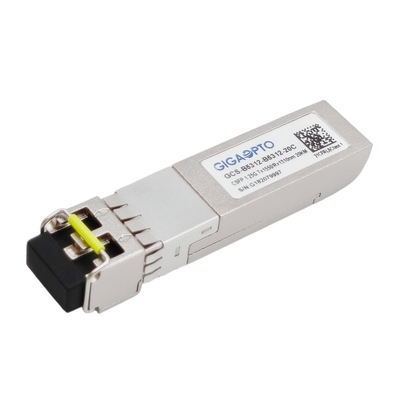 Dual 1.25G BIDI CSFP Transceiver LX TX1550nm RX1310nm SMF 20km Sfp โมดูลไฟเบอร์เดี่ยว